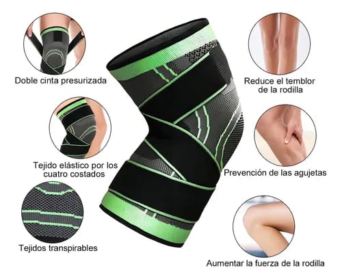 Rodillera Ortopédica Ajustable – Alivio Inmediato del Dolor