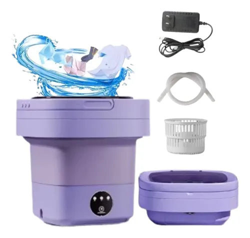Mini Lavadora Portatil Plegable 8 Litros